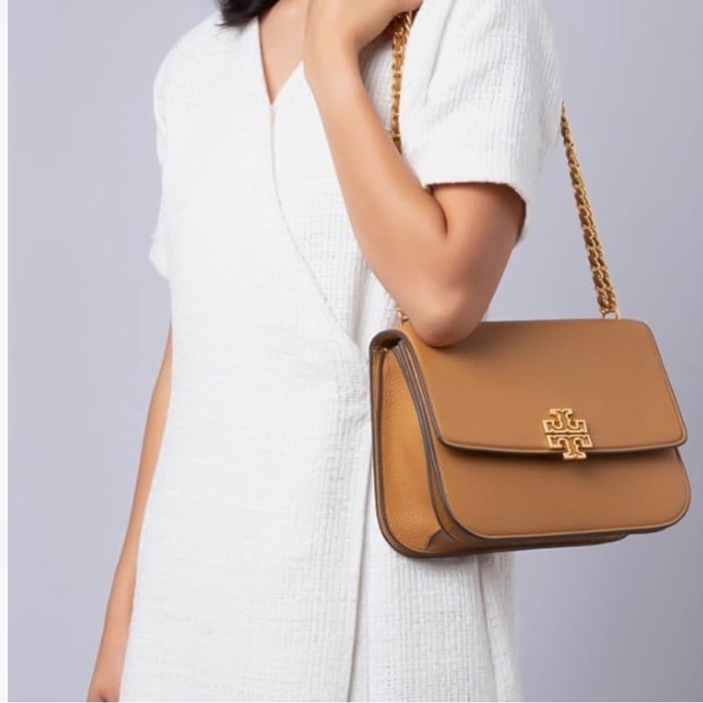 Tory Burch NWT Britten Medium Adjustable Shoulder Bag
